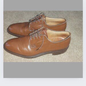 made in England Church's Men's Brown Color Derby Shoes (size UK10)